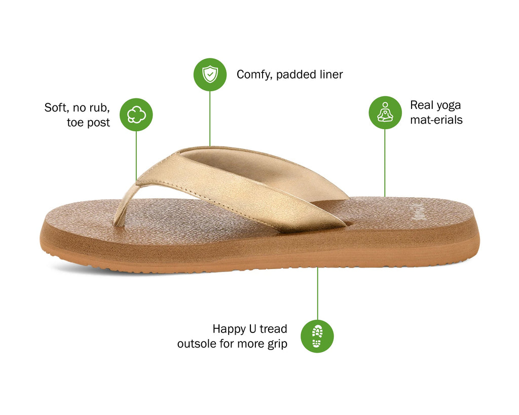 Slipper Mat II Metallic - Women